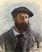 Claude Monet Self-Portrait with a Beret china oil painting artist
